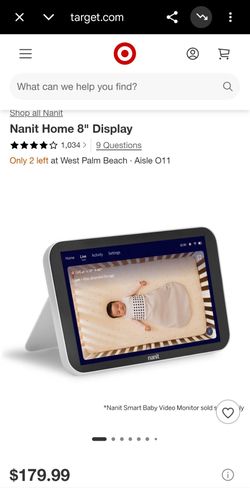 Nanit Home 8" Display