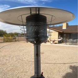 Ultimate Patio 10,000 BTU Propane Gas 35-Inch Tabletop Patio Heater - Hammered Bronze - 61322