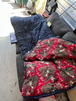 Single person sleeping bag