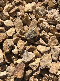 Decorative gravel for landscaping