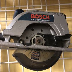 Bosch 18v Series Circular Battery Operated Saw (Tool Only) No Battery 