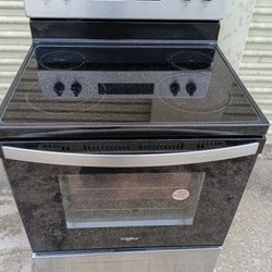 Whirlpool Glass Top Stove 