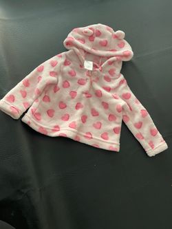  Baby Girls Soft , Warm Hoodie  12 Months But Small
