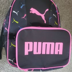 Puma Backpack With Lunch Bag 