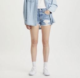 Levi's 501° Original Fit High-Rise Women's Jean Shorts Quiet Riot 30