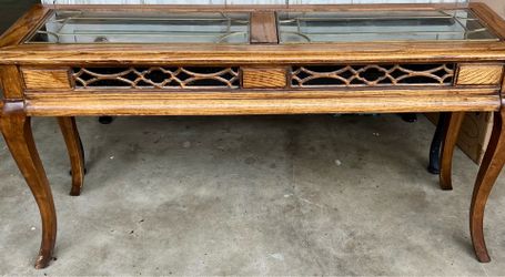 Entry/Console table & set of side tables
