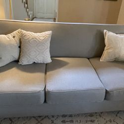 85” Gray Couch X2