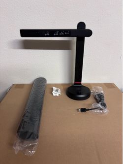 NetumScan 13MP Document Camera – Foldable OCR Book Scanner for Teachers