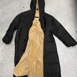 Hooded Winter Coat-XL