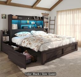 Queen Bed Frame $200 obo