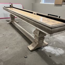 12-foot Shuffle Board Game Table