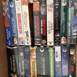20 VHS POPULAR MOVIES
