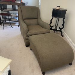 Michael Berman Limited Chair And Ottoman