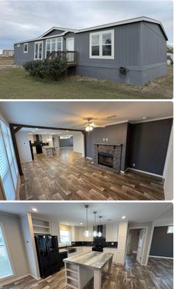 Barn style REPO Double-Wide - 3beds 2 baths - $1,000 Deposit