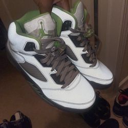 Jordan 5 Retro Green Bean