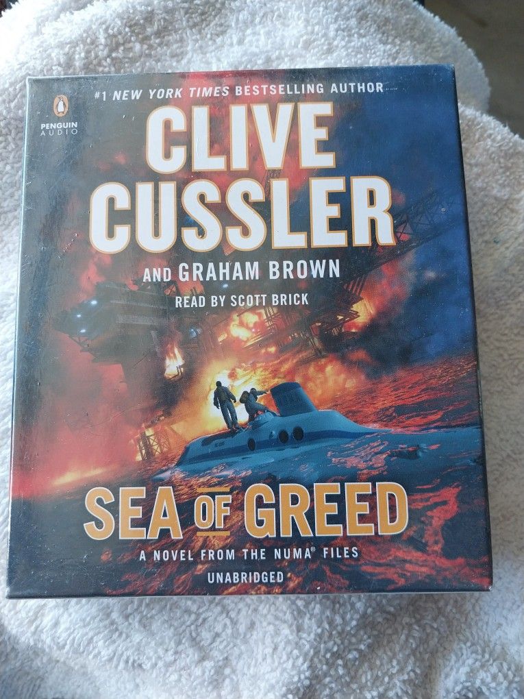 New Clive Cussler Audiobook New