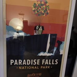 Disney Pixar up Framed Print