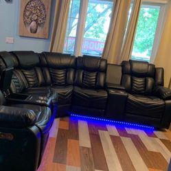 Sectional Power Recliner