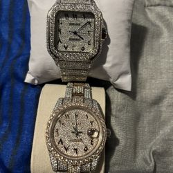 Vvs Moissanite Diamond Watch