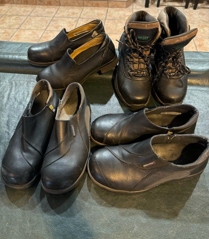 Women Steel Toe Safety Boots