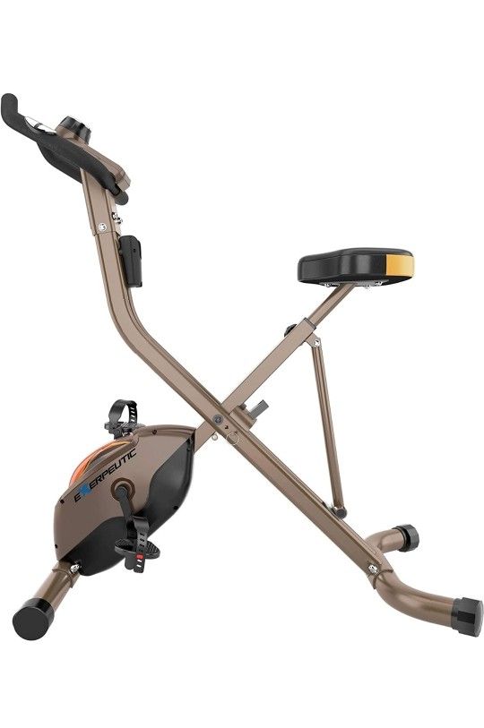Exerpeutic Gold Heavy Duty Foldable Exercise Bike