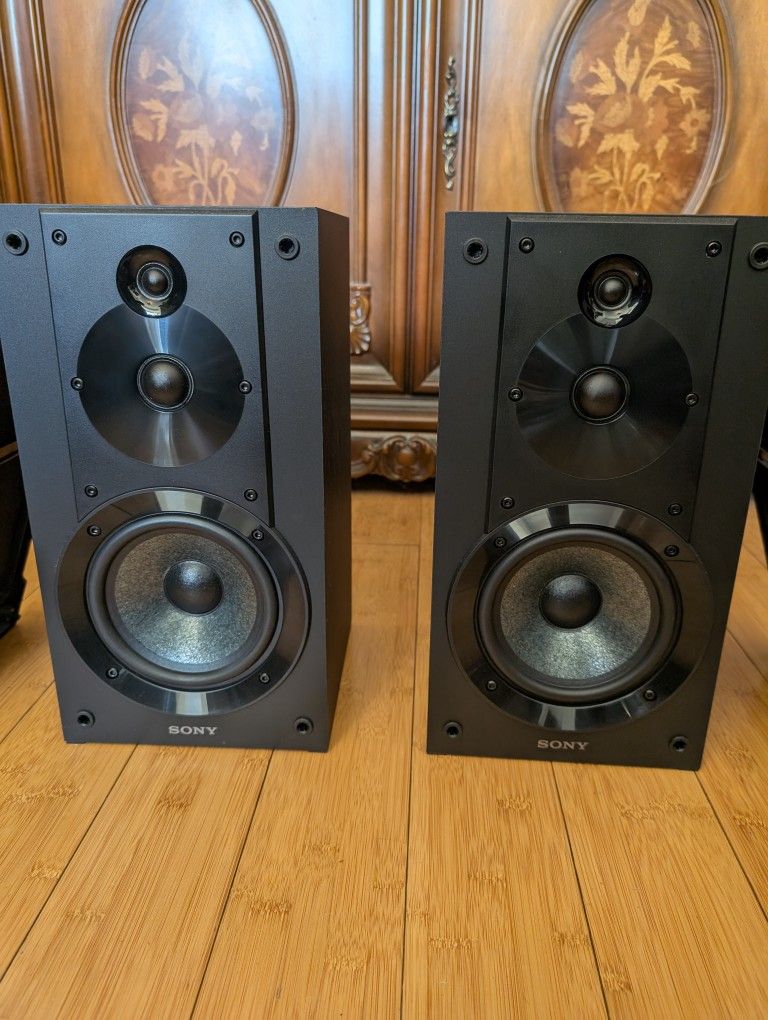 Sony SS-C55 HIFI Bookshelf Speakers