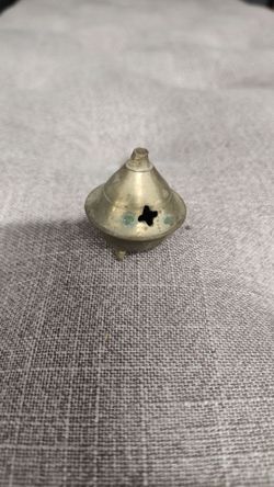 VINTAGE BRASS INCENSE BURNER INDIA