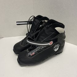 ROSSIGNOL X5 NNN Cross Country Ski Boots Black Womens US 8 EUR 39 UK 5.5 XC