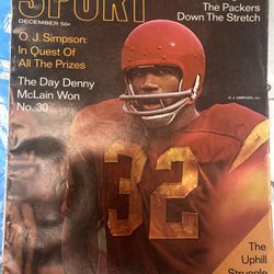 Vintage 1968 sports Magazine