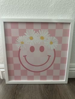 Hobby Lobby wood wall decor 14x14in