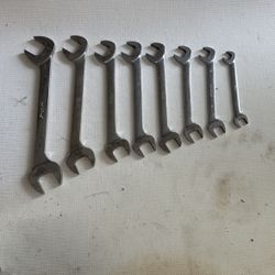 Snap On Four-Way Wrenches 1 1/4 to 9/16