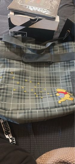 Winnie the Pooh Plaid Tote Bag