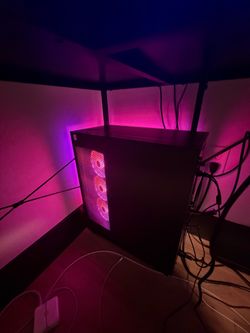 Custom Gaming PC Tower with RGB Fans