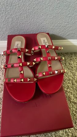Valentino Studded Flats Size 35