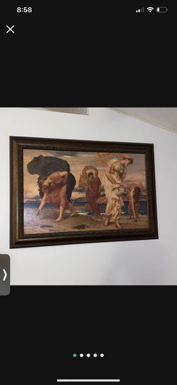 Huge Oil Painting From Ashley’s Furniture 