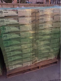 New USG Ceilings 2ft x4ft  Ascoutical Ceiling Panels White Pallet