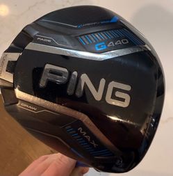 Ping G440 MAX Driver 10.5 Stiff – Like New – Headcover Included