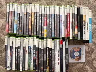 Xbox 360 games 15 each