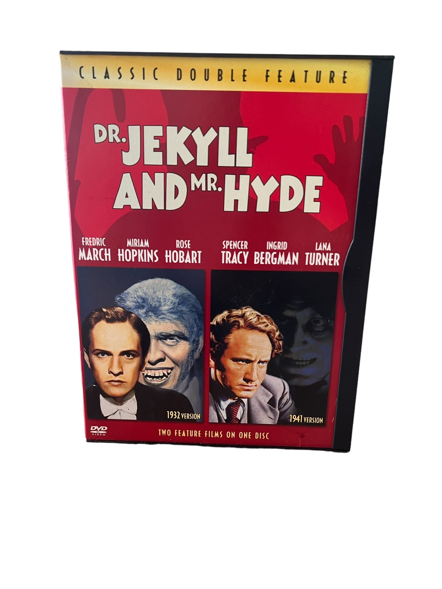 Dr. Jekyll and Mr. Hyde (1) (DVD, 2004, Classic Double Feature) This Classic Double Feature DVD includes the 1932 and 1941 versions of the ho