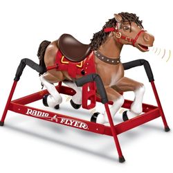 Radio Flyer Interactive Kid Rocking Horse