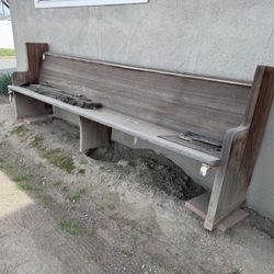 Church Pew 9ft Long 