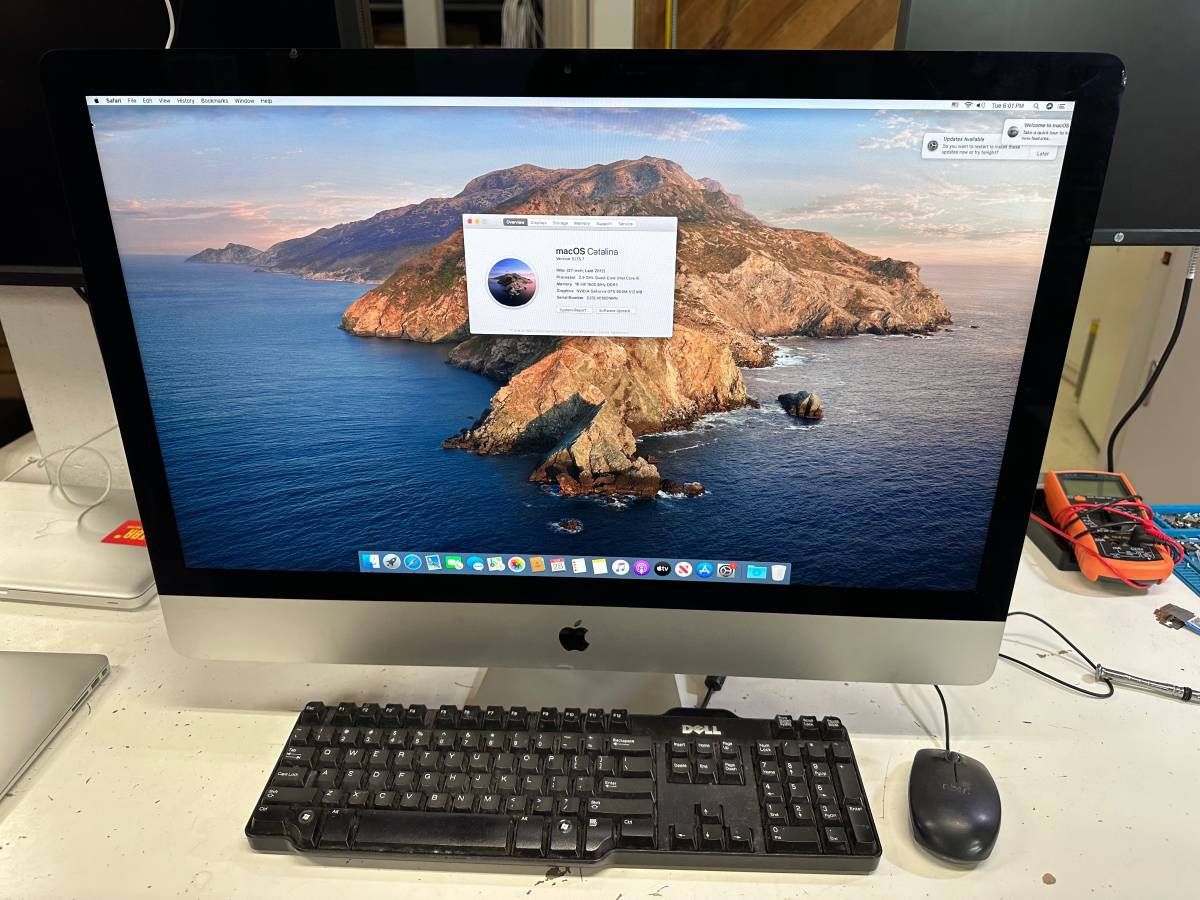 Imac 27 inch Late 2012 core i5 8GB RAM 512GB SSD - All in one computer