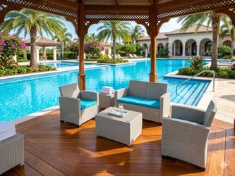 Outdoor Patio Furniture Set muebles jardín