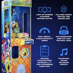 🎮 SpongeBob SquarePants Claw Machine - Arcade1Up 🎮