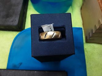 Ring - Wedding Band - Yellow Gold 14k (.585) 6.8 grams Size 11.5