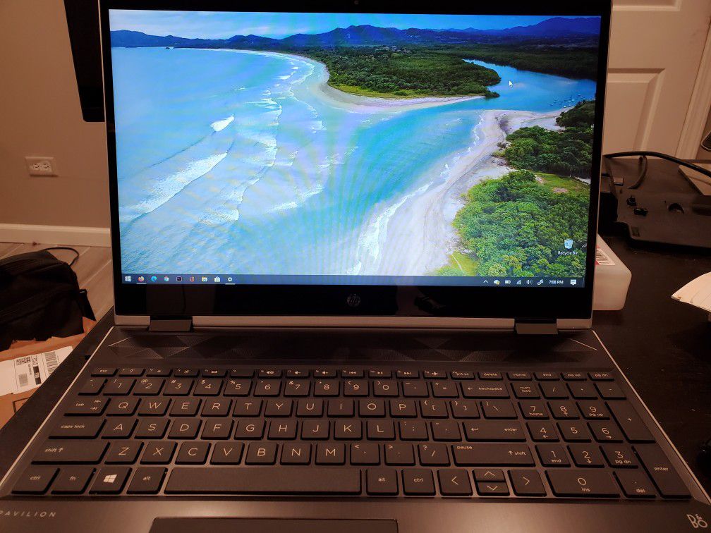 HP Pavilion x360 15 inch touch screen