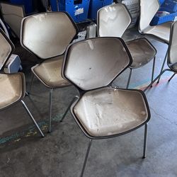 Pre-owned Davis Ginko Stack Bent Wood Chair in Walnut, Need Reupholstery