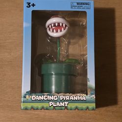 Universal Studios SUPER NINTENDO WORLD Dancing Piranha Plant Toy New