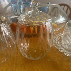 Princess House Crystal Candy Jar