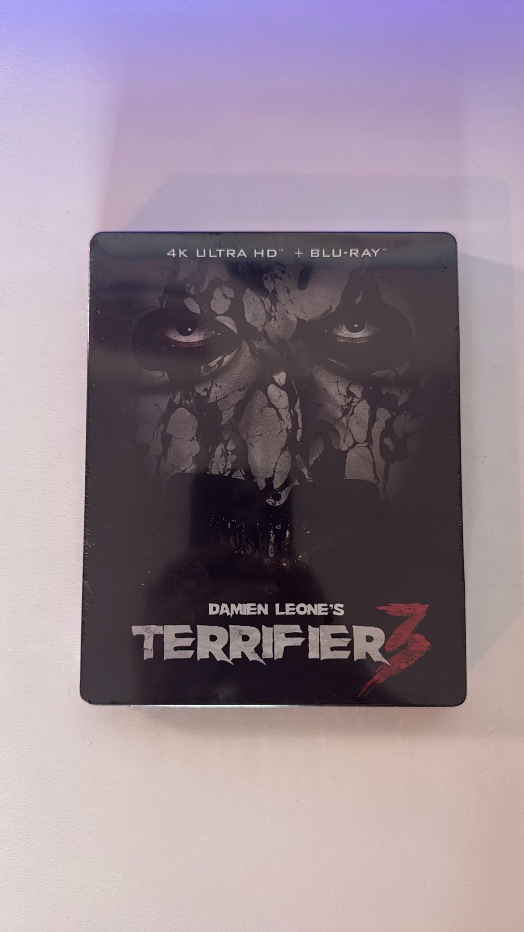 Terrifier 3 4k ultra HD Steelbook